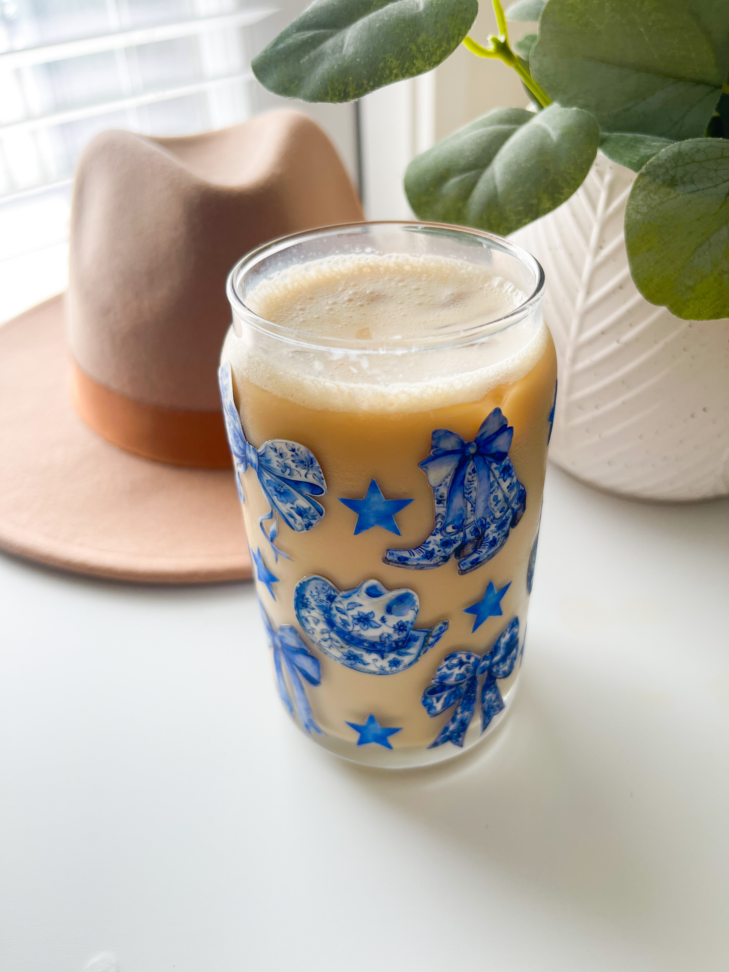 Chinoiserie Glass Cup