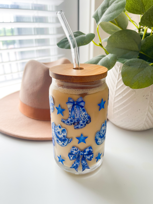 Chinoiserie Glass Cup