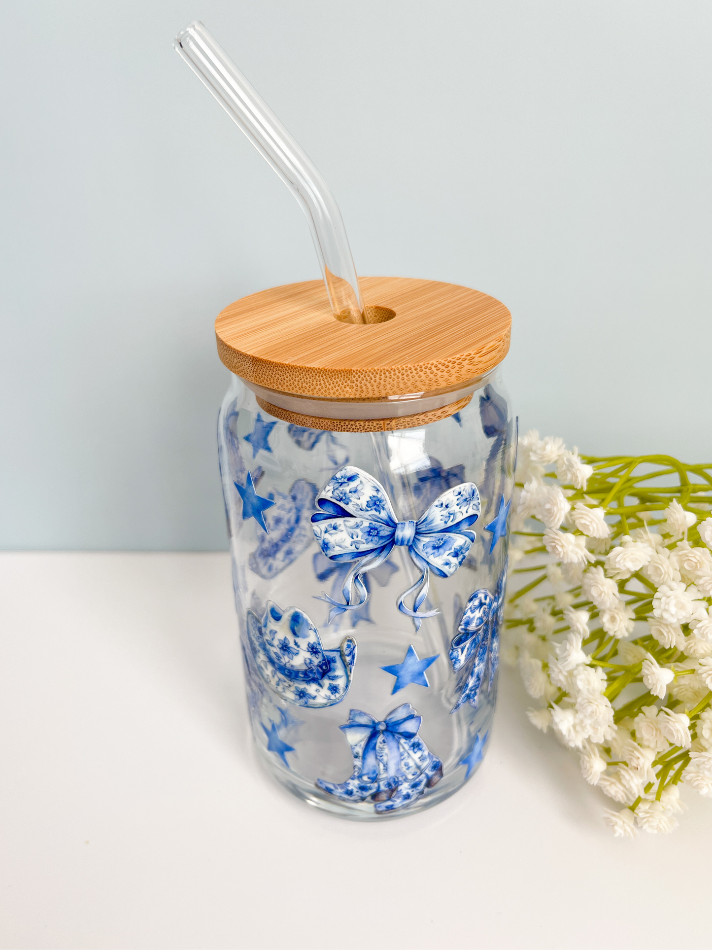 Chinoiserie Glass Cup
