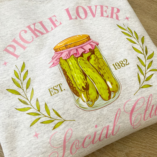 Pickle Lover Crewneck
