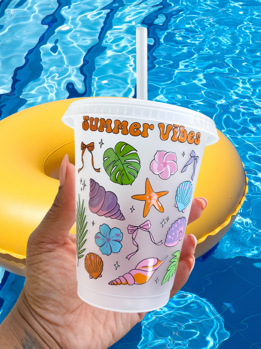 Summer Vibes Cold Cup 16 oz.